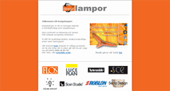 Desktop Screenshot of lampor.nu