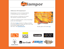 Tablet Screenshot of lampor.nu